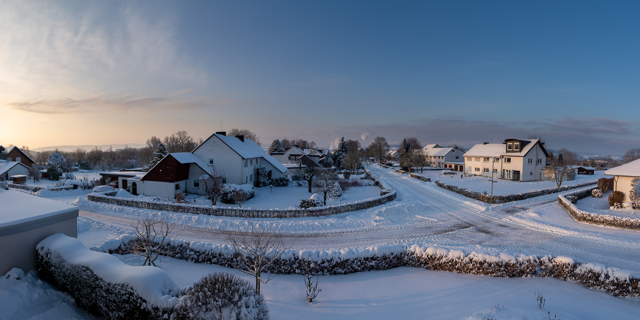 Winter 2021 Morgenstimmung Eichholz